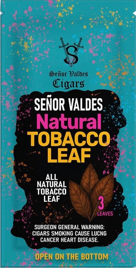 Natural Tobacco Leaf pouch